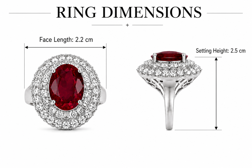Ruby Bloom Statement Ring